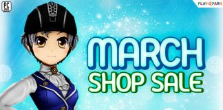 March Shop Sale