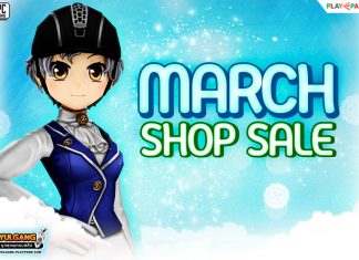 March Shop Sale
