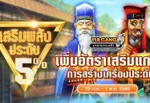 กิจกรรมเพิ่มอัตราสำเร็จของการเสริมแกร่งเครื่องประดับ+5%